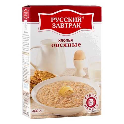 Хлопья овсяные Русский завтрак 400 г в Мария-Ра