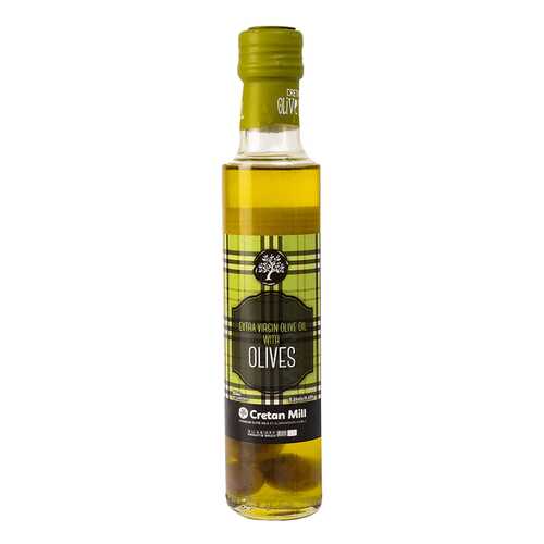 Масло оливковое Cretan Mill Extra Virgin нерафинированное с оливками, 250мл, Греция в Мария-Ра