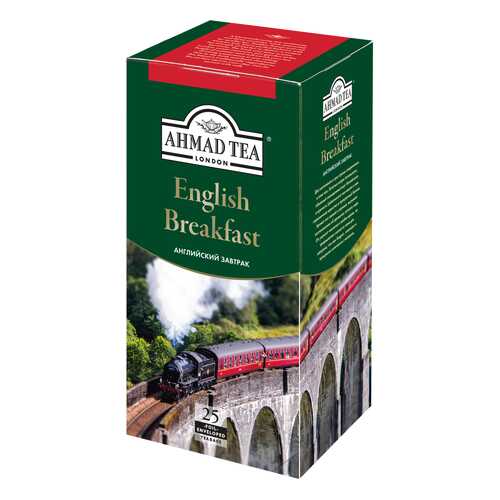 Чай черный Ahmad Tea english breakfast 25 пакетиков в Мария-Ра