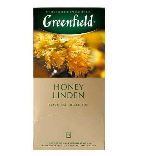 Чай черный Greenfield Honey Linden 25 пакетиков в Мария-Ра