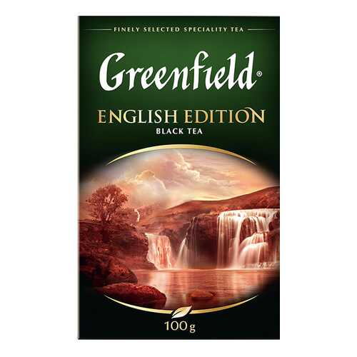 Чай черный листовой Greenfield English Edition 100 г в Мария-Ра