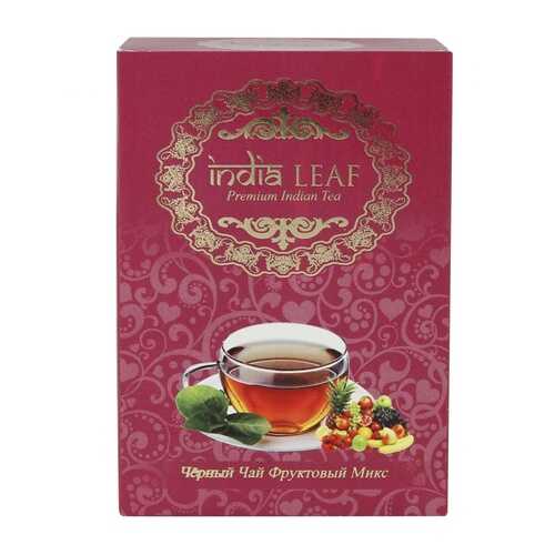 Чай India leaf С манго, черный среднелистовой с добавками, 100 гр в Мария-Ра
